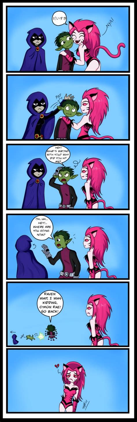 teen titans porn comics|Raven's night with Beast Boy .